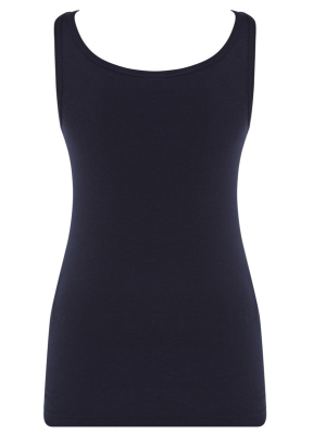 Camiseta Negra Tirante Estrecho