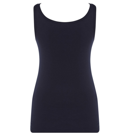 Camiseta Azul Marino Tirante Mujer