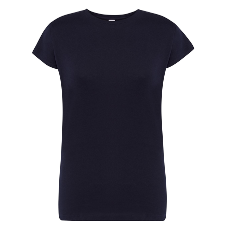 Camiseta Azul Marino Mujer Manga Corta Adulto