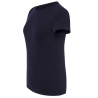 Camiseta Azul Marino Mujer Manga Corta Adulto