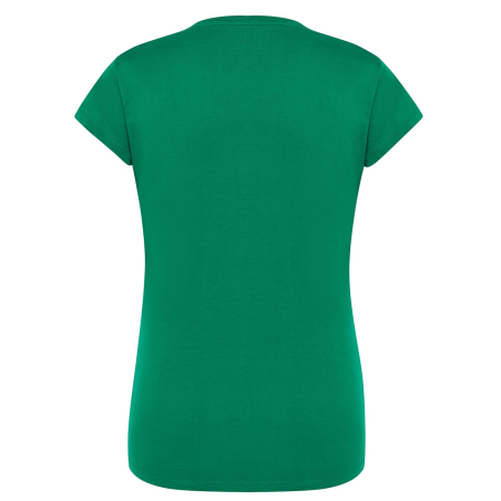 Camiseta Verde Mujer Manga Corta Adulto