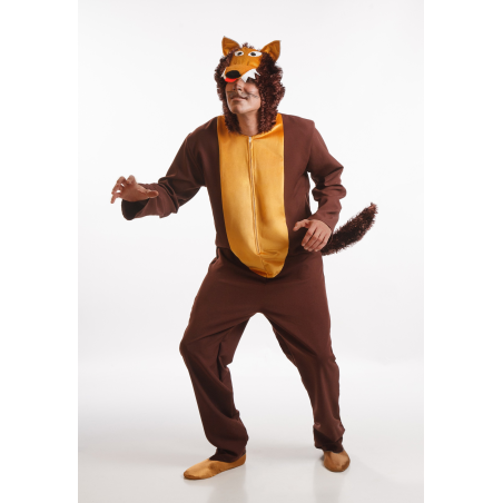 Disfraz de Lobo Marron - Disfraces de Animales Adultos