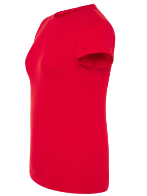 Camiseta Roja Mujer Manga Corta Adulto