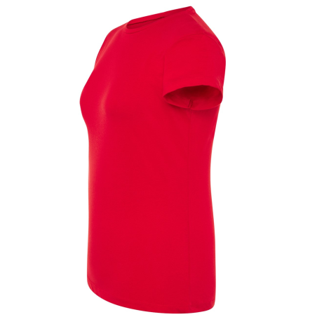 Camiseta Roja Mujer Manga Corta Adulto