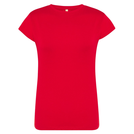 Camiseta Roja Mujer Manga Corta Adulto
