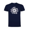 Camiseta Eguzkilore Lauburu Niño Azul