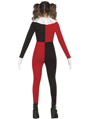 Traxe de Señora Joker Vermello