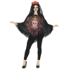 Disfraz de Poncho Catrina Mexicana