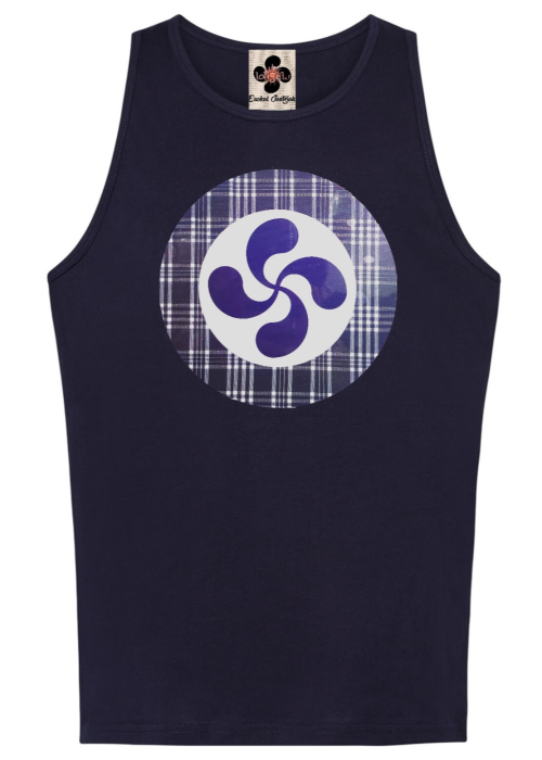 T-Shirt Lauburu Corretges Blau Home
