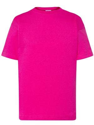Camiseta Fucsia Manga Corta Niña
