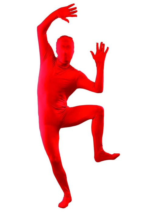 Comprar Disfraz de Sombra roja - Disfraces de Sombras y Musculos Adultos