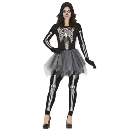 Disfraz de Esqueleto con Tutu para Mujer - Disfraces Halloween Calaveras