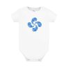 Body Lauburu Baldosa Bebe color Blanco