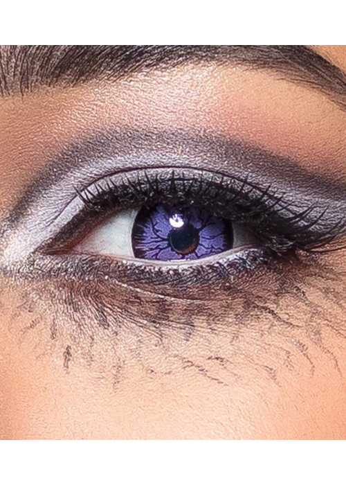 Lents De Contacte De Color Gris Vampir