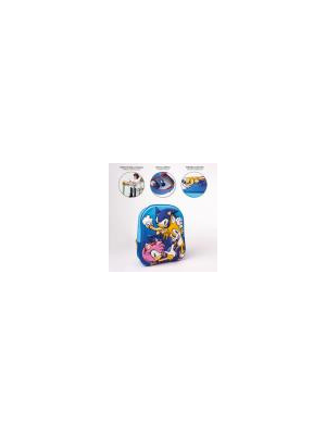 Mochila Sonic 3D Infantil