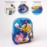 Mochila Sonic 3D Infantil