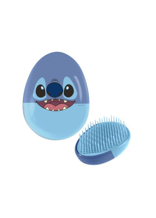 Cepillo Desenredante Stitch Lila Infantil