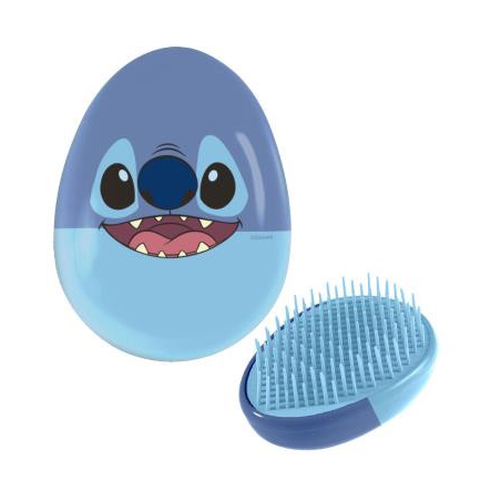 Cepillo Desenredante Stitch Lila Infantil