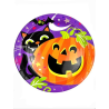 Platos Halloween 23cm 6 Unid