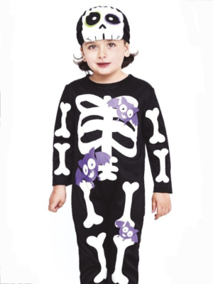 Disfraz de Esqueleto Murcielagos Bebe - Disfraces Calaveras y Catrinas