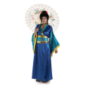Comprar Disfraz de Geisha Azul - Disfraces Orientales Para Mujer