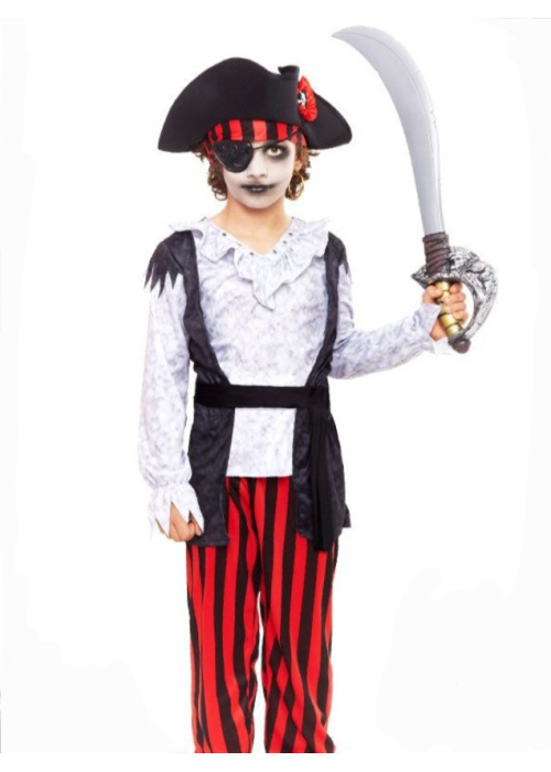 Disfraz de Pirata Fantasma Infantil