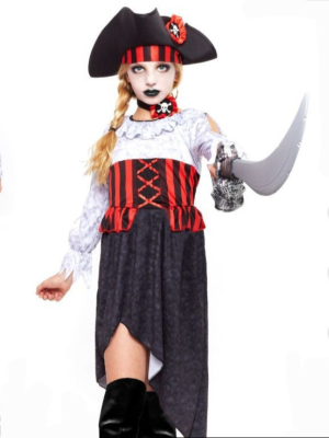 Disfraz de Piratesa Fantasma Infantil