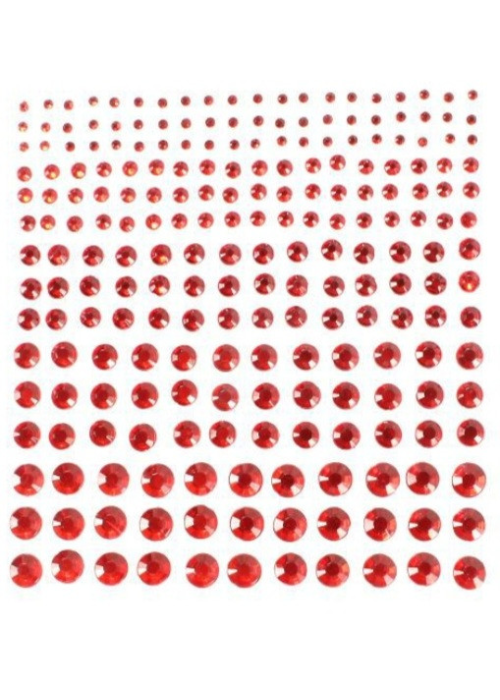 Brillos Rojos de Pegatina