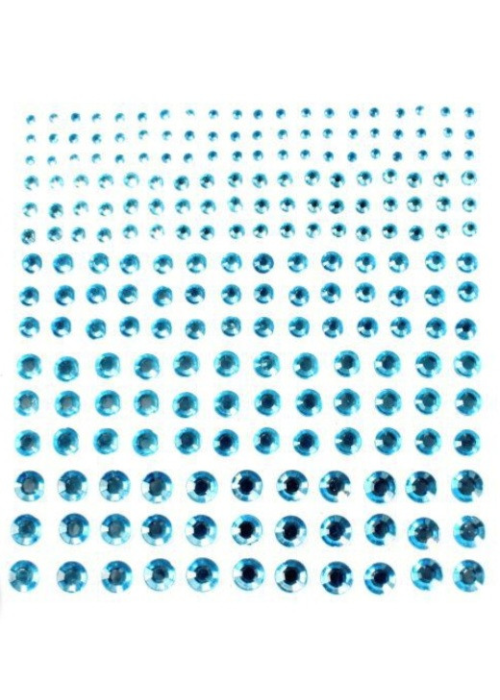 Brillos Azules Turquesas de Pegatina