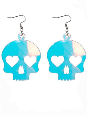 Pendientes Calaveras Glitter