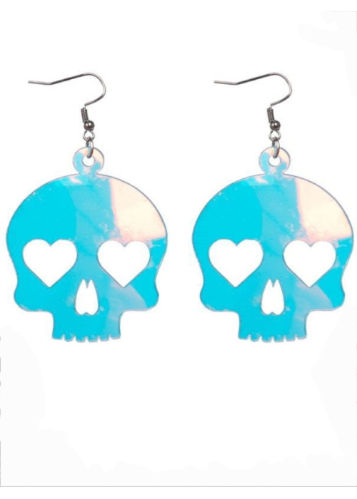 Pendientes Calaveras Glitter