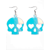 Pendientes Calaveras Glitter