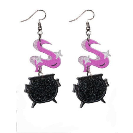Pendientes Araña Glitter