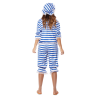 Disfraz de Bañista Mujer Azul