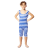 Disfraz de Forzudo/Bañista Azul Infantil