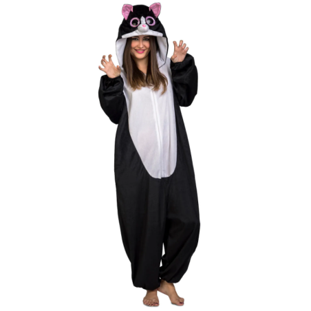 Disfraz de Gato Big Eyes Pijama