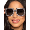 Gafas Negra con Brillos
