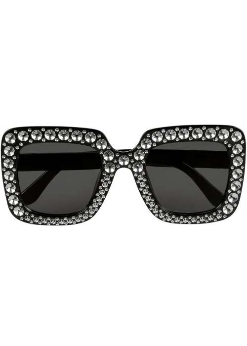 Gafas Negra con Brillos