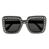 Gafas Negra con Brillos