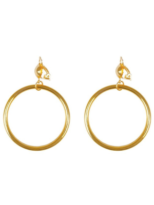 Pendientes Aro Dorado