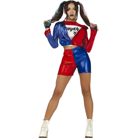 Disfraz De Harley Quinn para Mujer - Disfraces Halloween Payasos Joker