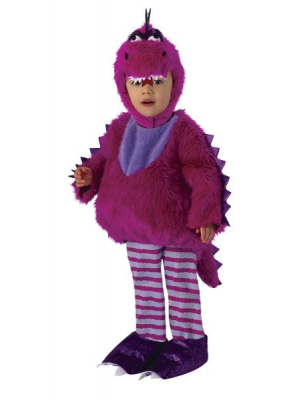 Disfraz de Dragon Morado Bebe