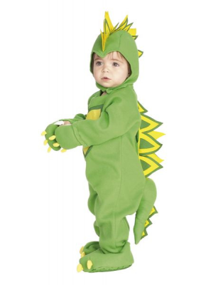 Disfraz de Dragon Verde Bebe