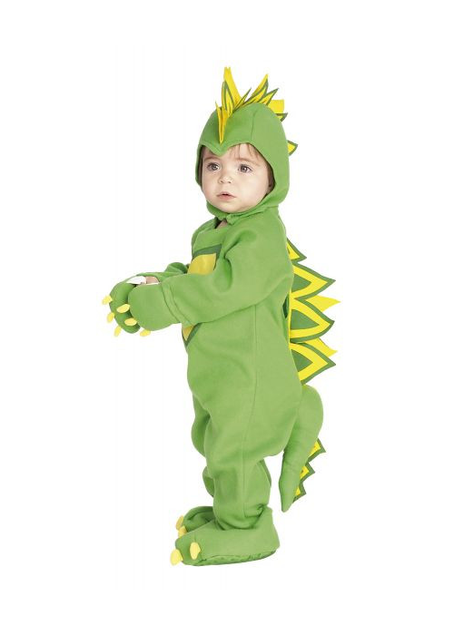 Disfraz de Dragon Verde Bebe