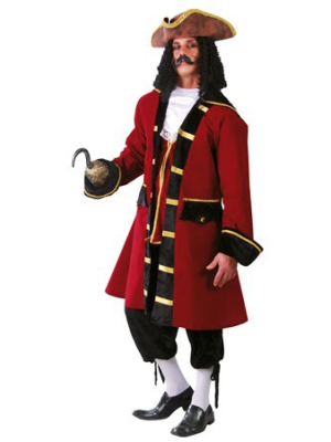 Disfraz de Capitan Pirata Granate - Disfraces de Piratas para Hombre