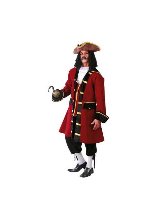 Disfraz de Capitan Pirata Granate - Disfraces de Piratas para Hombre