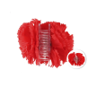 Flor Clavel Rojo con Pinza