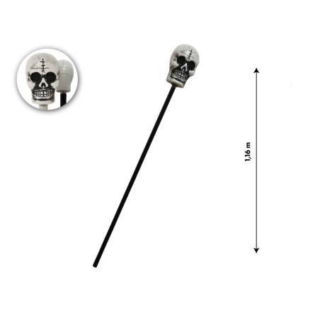 Baston calavera chistera 85 cm