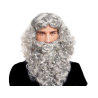 Peluca y Barba Gris