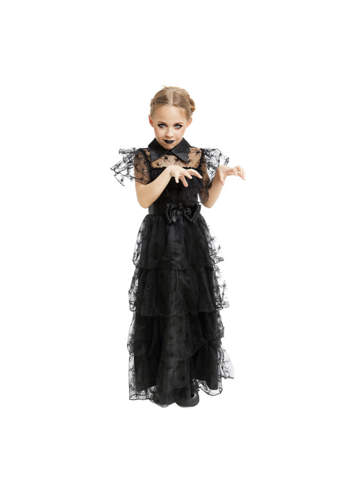 Disfraz de Miercoles Baile Infantil